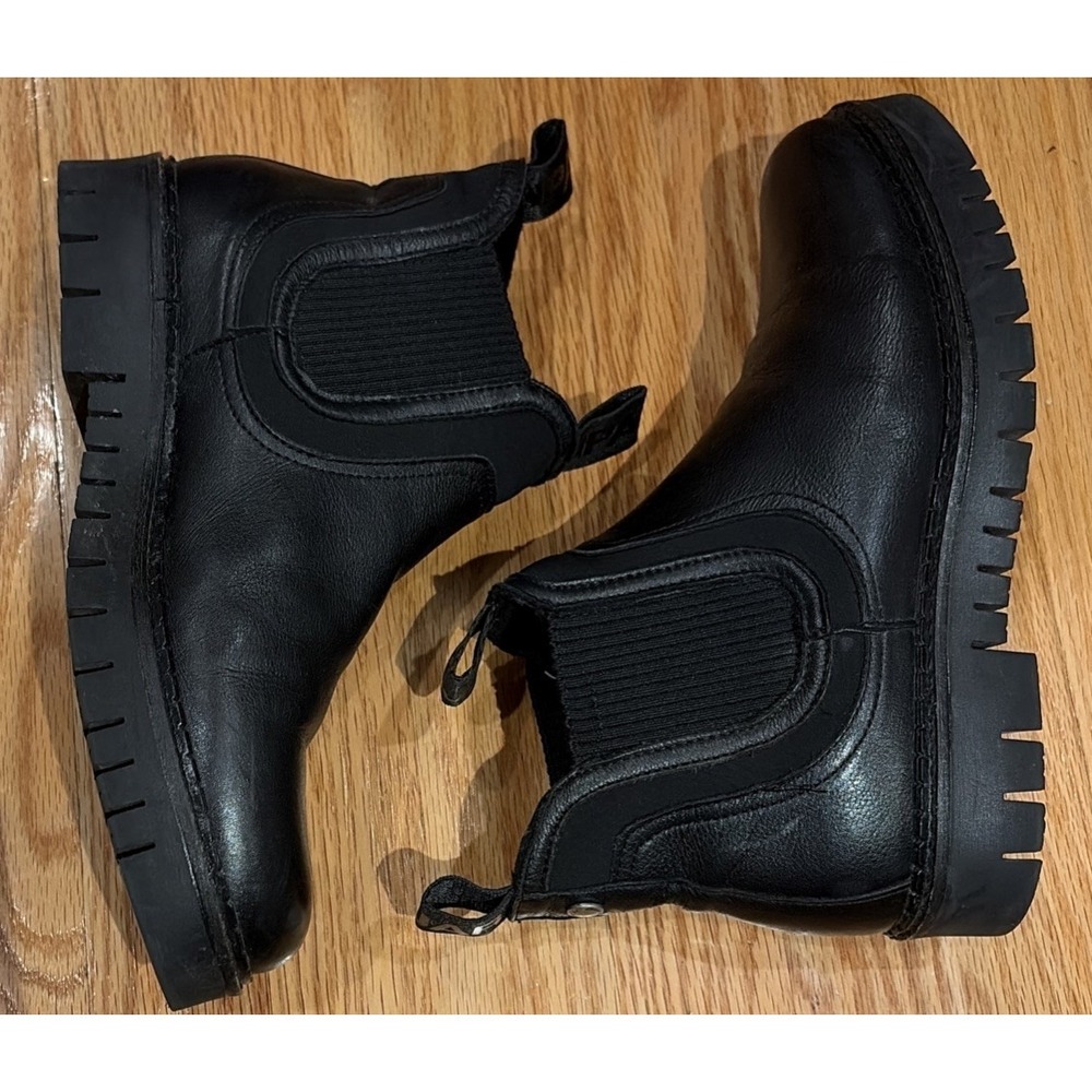 Pajar Canada Black Smooth leather Chelsea boots Size 9-9.5 - Picture 3 of 6